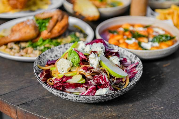 Spread of shared plates